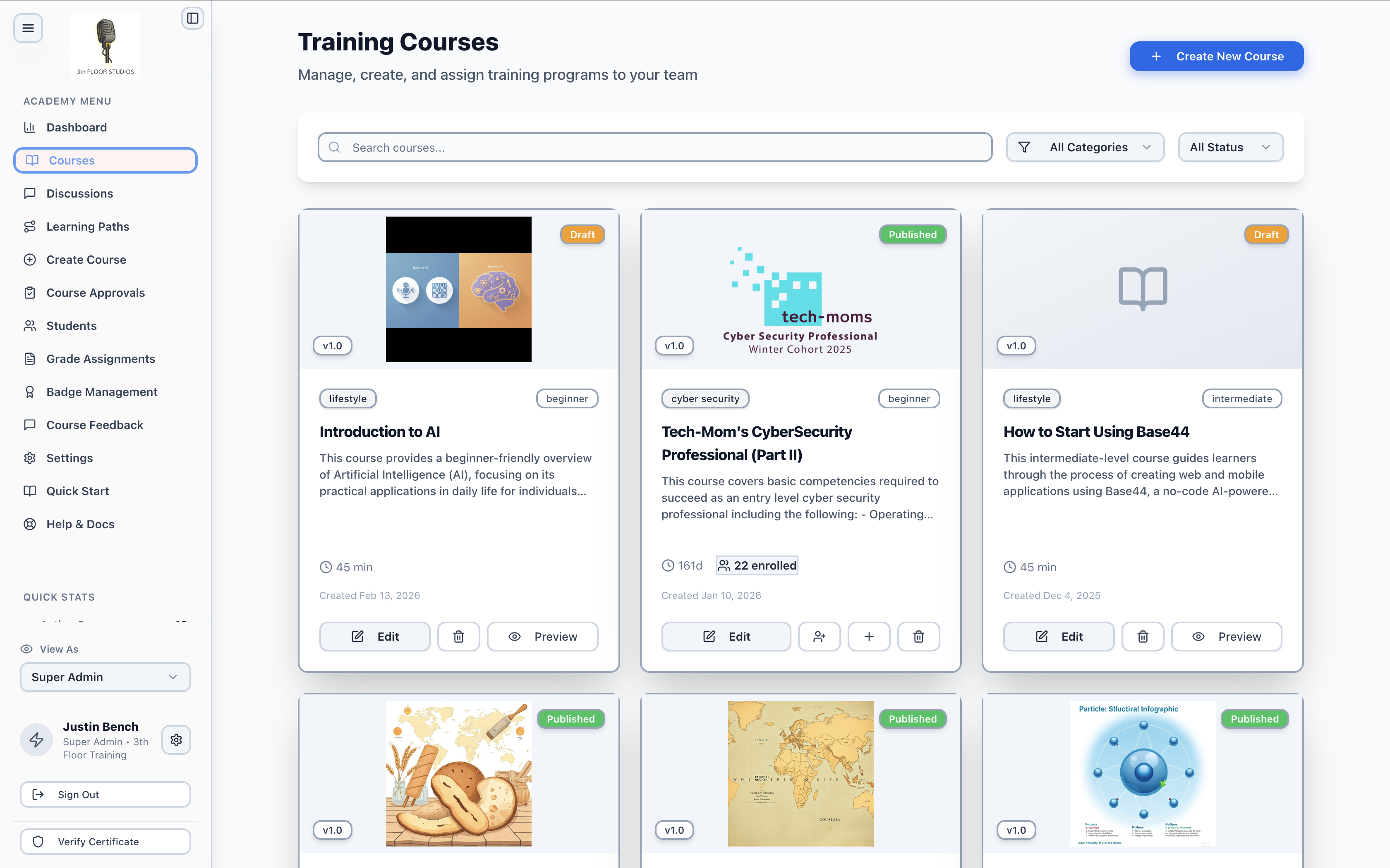 Course Library